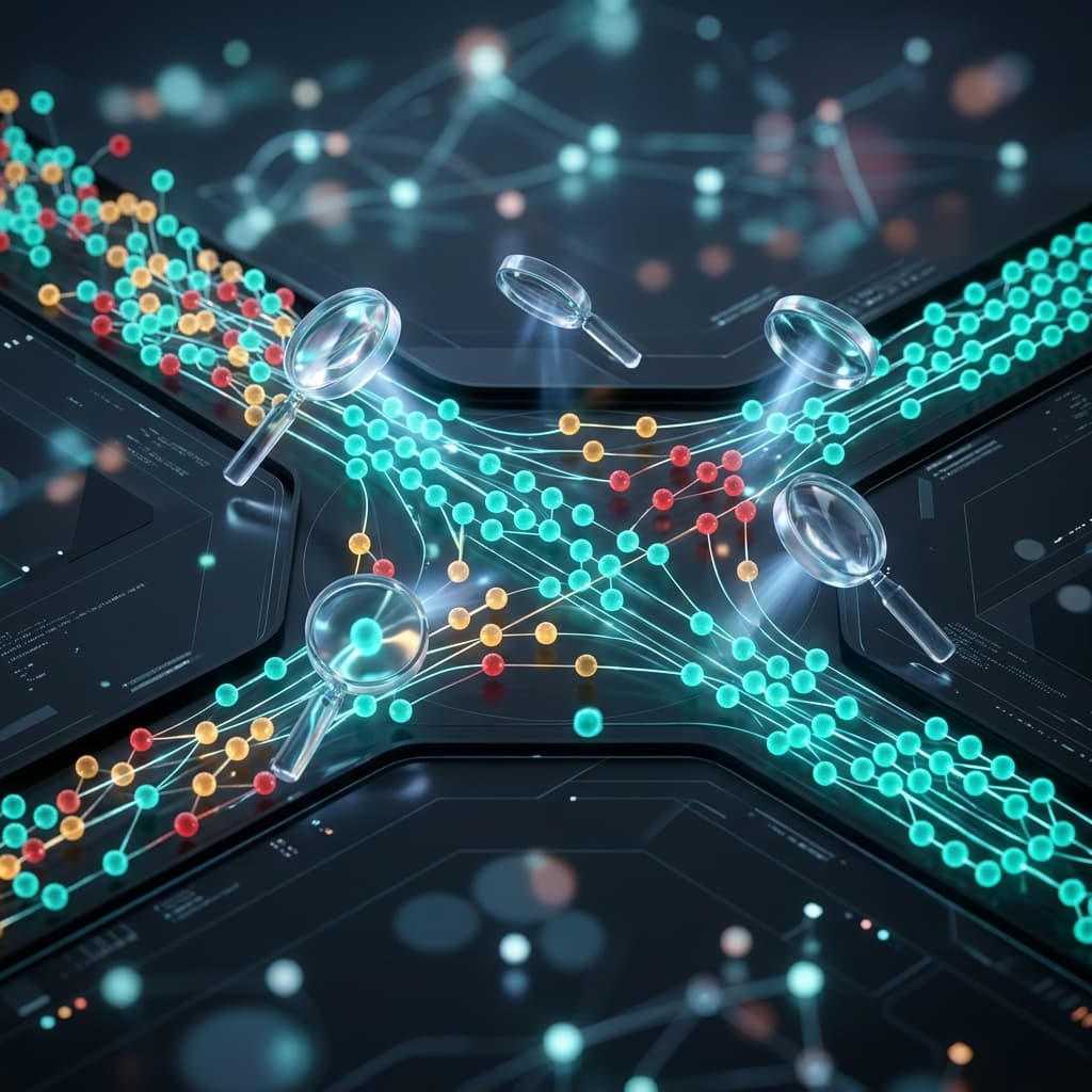 AI review node visualization