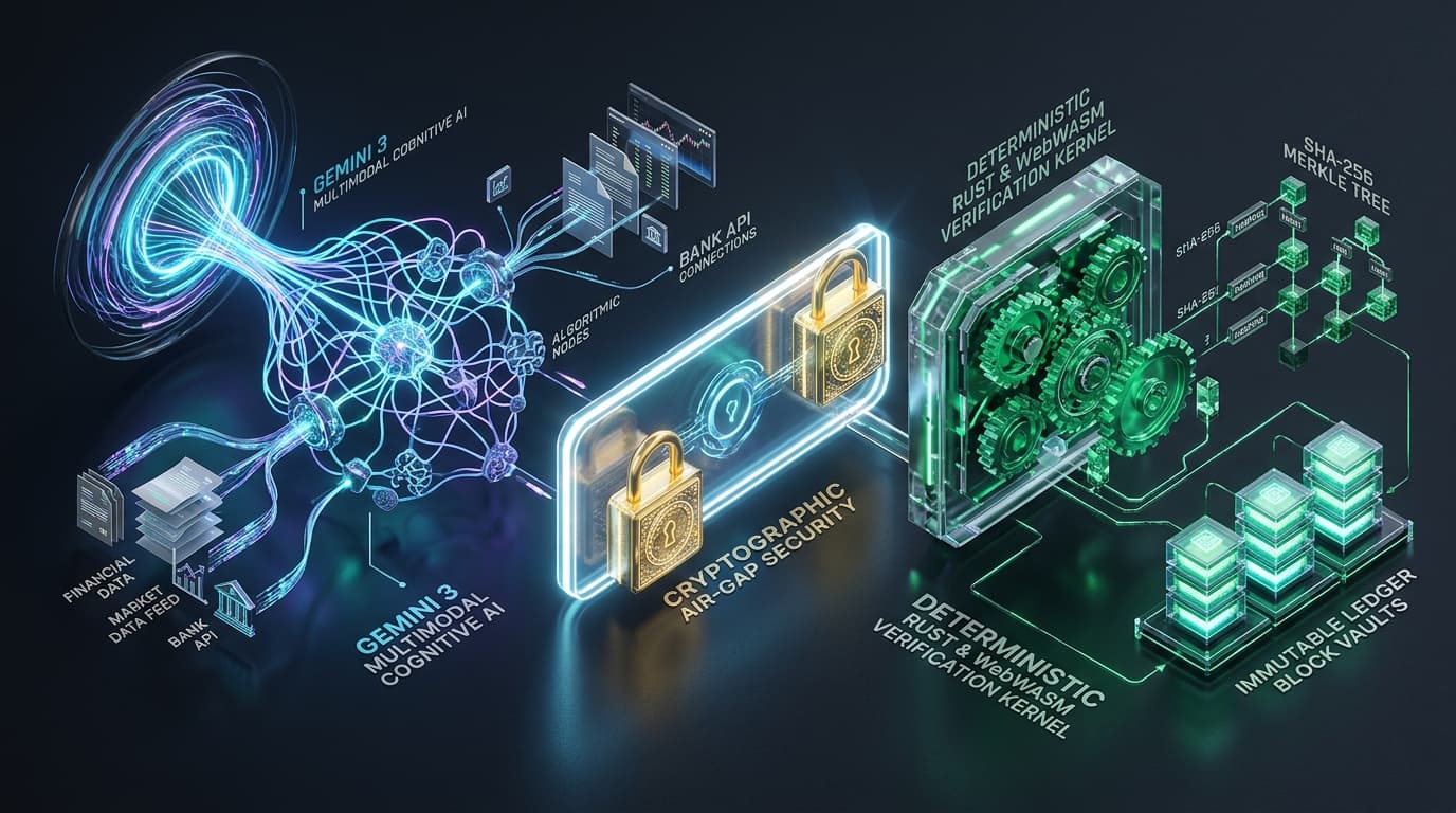 Settler Cognitive Proposer and Deterministic Verifier 3D Enclave