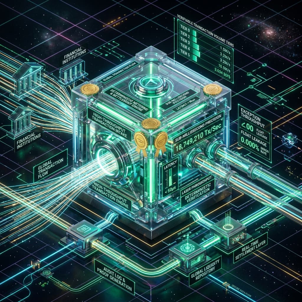 Settler Deterministic Financial Metering & Settlement Engine